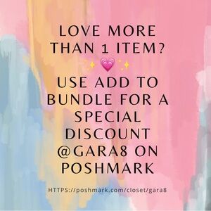 ✨Bundle items to save✨